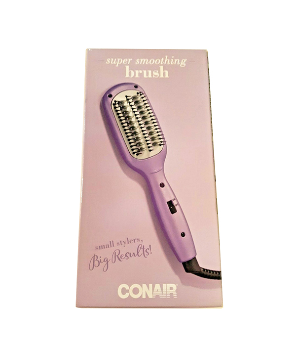 Conair Super Smoothing Brush Small Stylers Big Results On The Go Styling Minipro Hot Paddle brush